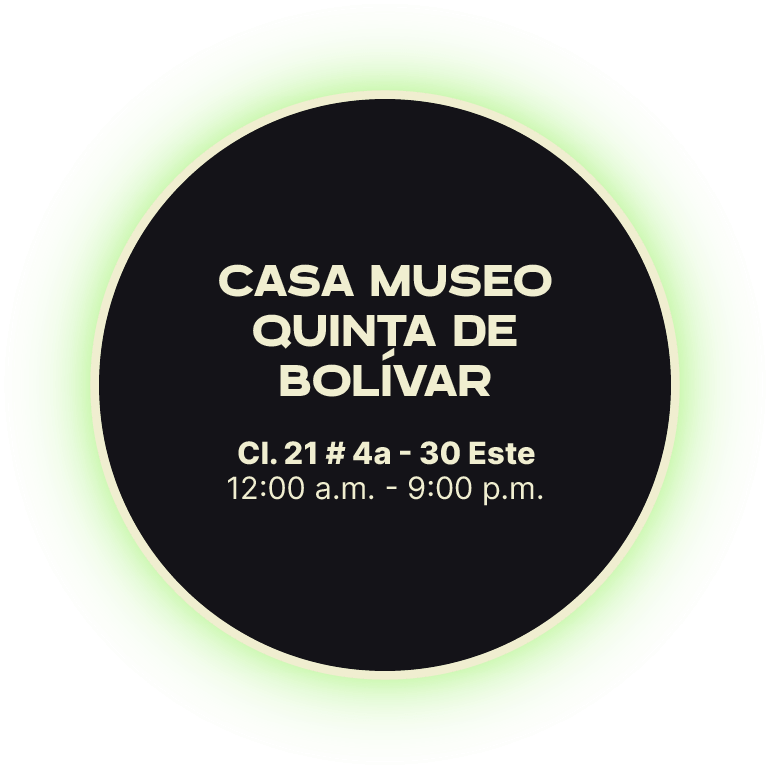 Casa Museo quinta de Bolívar Calle 21#4a-30 este
