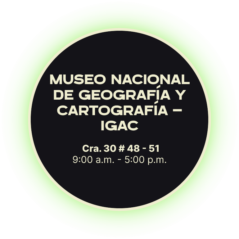 Museo Nacional de Geografía Cartografia IGAC- Carrera 30 #48-51