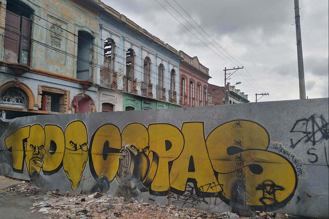 Imagen exterior desde el Barrio San Bernardo. Foto: Equipo de investigación IDPC, 2022.