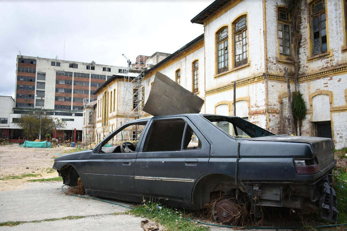 Edificio San Lucas. Foto: Equipo de investigación IDPC, 2022.