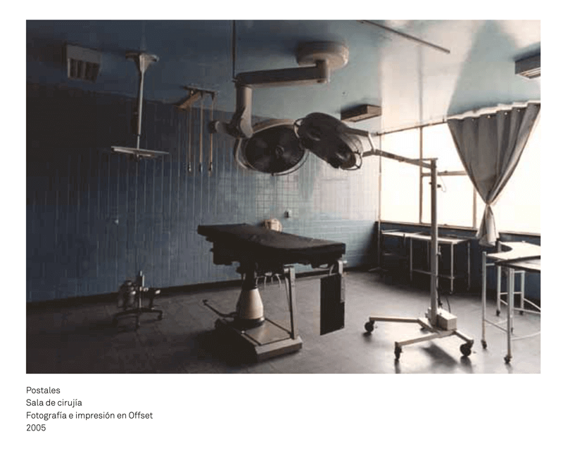 Sala de cirujía - María Elvira Escallón
