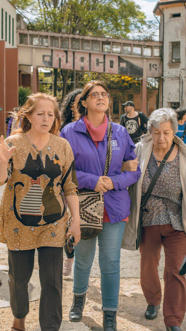 Taller de creación de cartel - Foto: María Angélica Mejía, IDPC, 2023