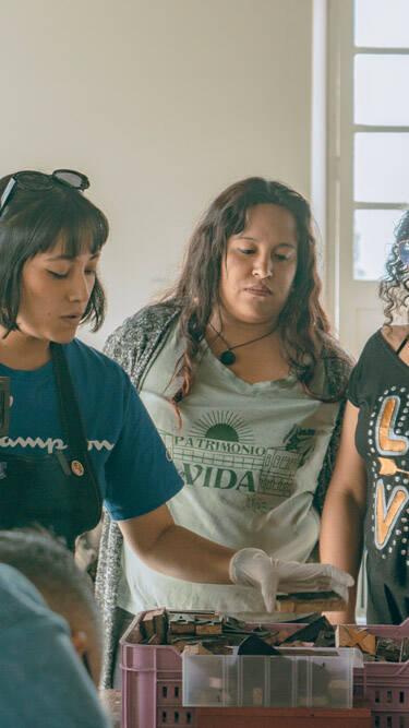 Taller de creación de cartel - Foto: María Angélica Mejía, IDPC, 2023