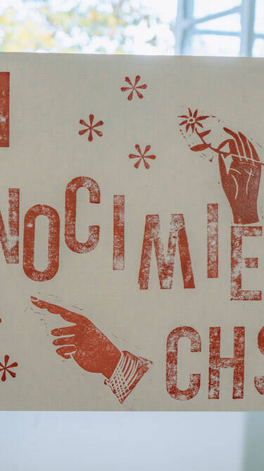 Taller de creación de cartel - Foto: María Angélica Mejía, IDPC, 2023