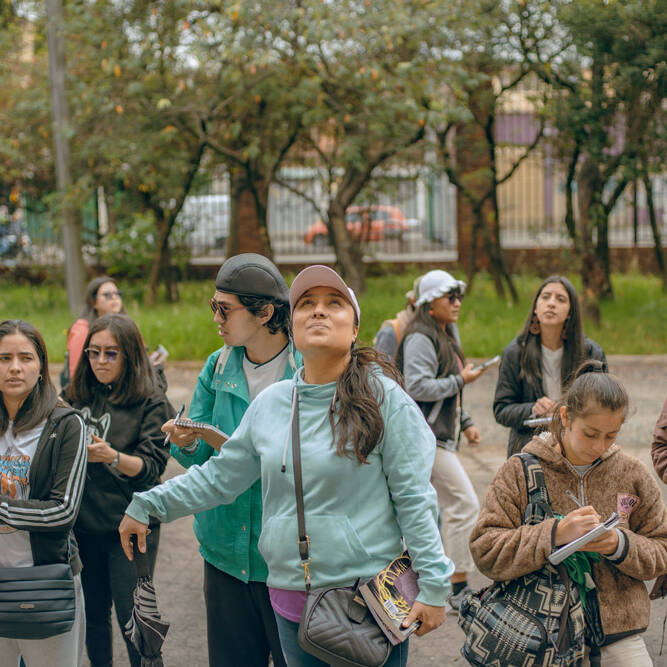 Diálogos y Recorridos 2023 - Foto: María Angélica Mejía, IDPC, 2023.