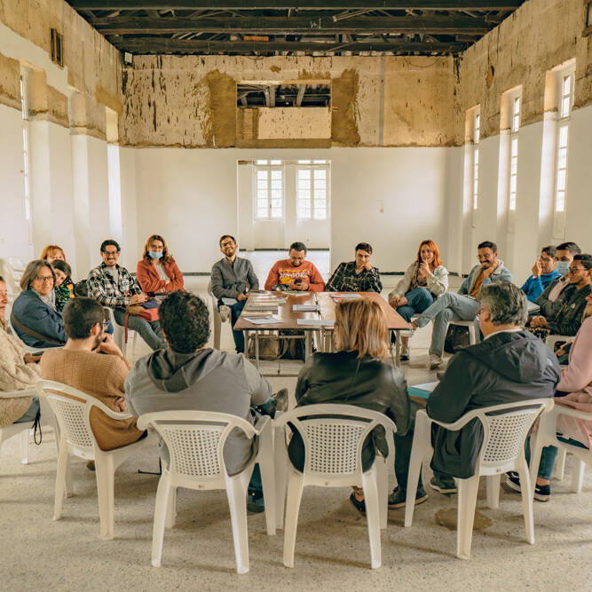 Diálogos y Recorridos 2023 - Foto: María Angélica Mejía, IDPC, 2023.