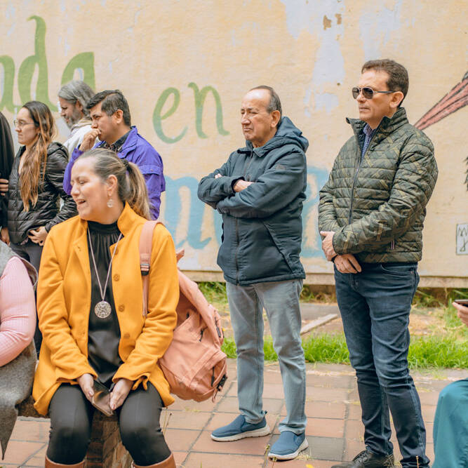 Diálogos y Recorridos 2023 - Foto: María Angélica Mejía, IDPC, 2023.