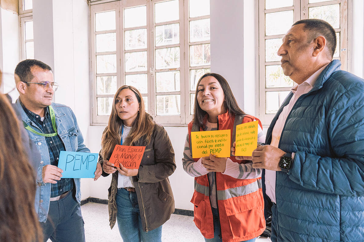 Capacitación PCI - 2023. Foto: María Angélica Mejía - IDPC, 2023.