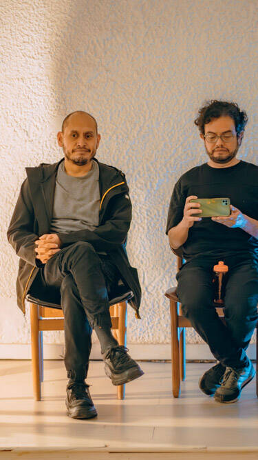 Proyección de audiovisuales sobre el San Juan de Dios y conversatorio con ciudadanía - Foto: María Angélica Mejía, IDPC, 2023