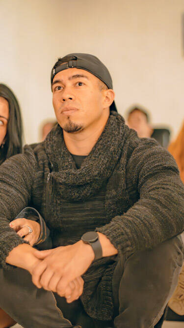 Proyección de audiovisuales sobre el San Juan de Dios y conversatorio con ciudadanía - Foto: María Angélica Mejía, IDPC, 2023