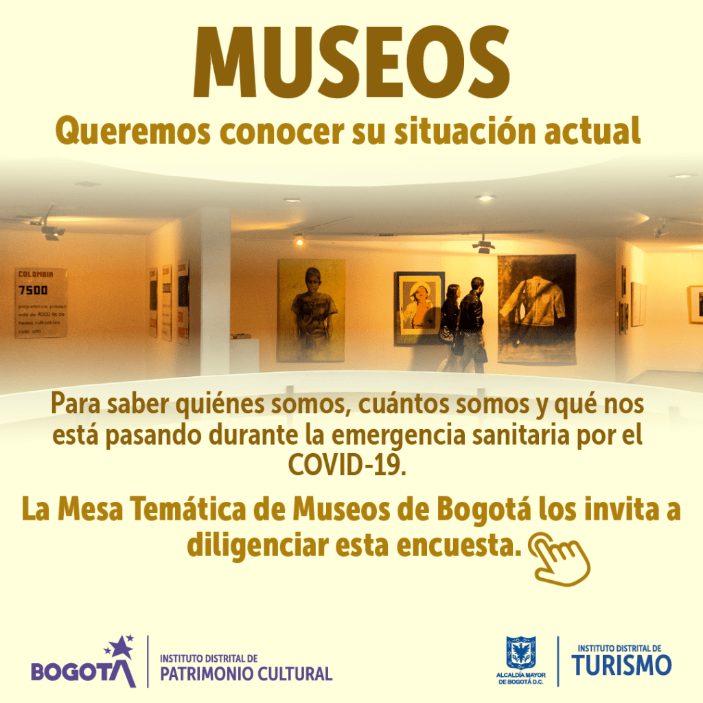 Un llamado a los museos de Bogotá para reconocernos y afrontar la pandemia juntos