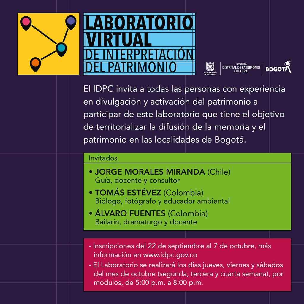 IDPC - Jornadas laboratorio de interpretacion del patrimonio