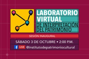El Instituto Distrital de Patrimonio Cultural (IDPC), a través de su Programa de Recorridos Patrimoniales, realizará el Laboratorio Virtual de Interpretación del Patrimonio el sábado 3 de octubre de 2020, para que la ciudadanía construya narrativas sobre los patrimonios de Bogotá. ¡Inscríbete!​