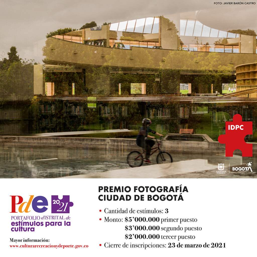Premio 2021 fotografía Ciudad de Bogotá