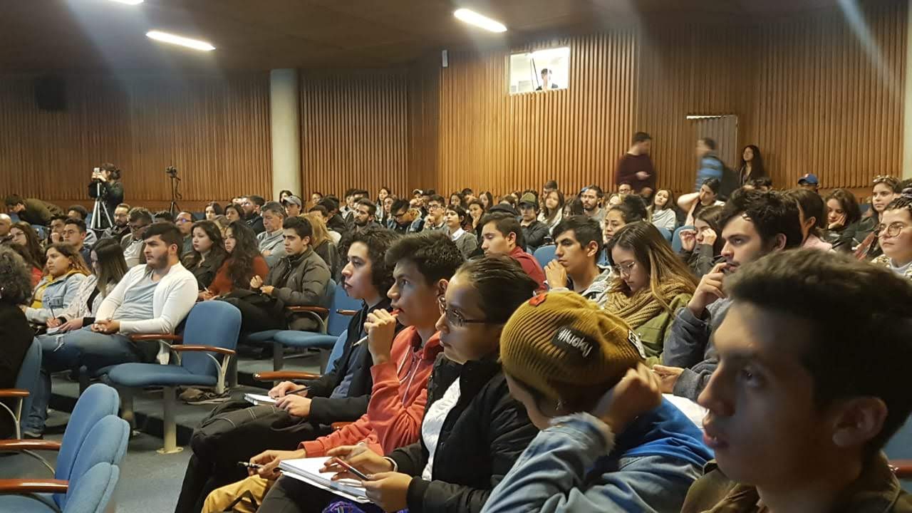Audiencia en el auditorio durante evento de PEMP Centro historico