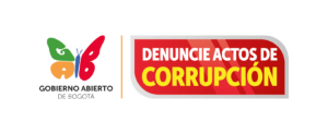 Botón denuncie actos de corrupción