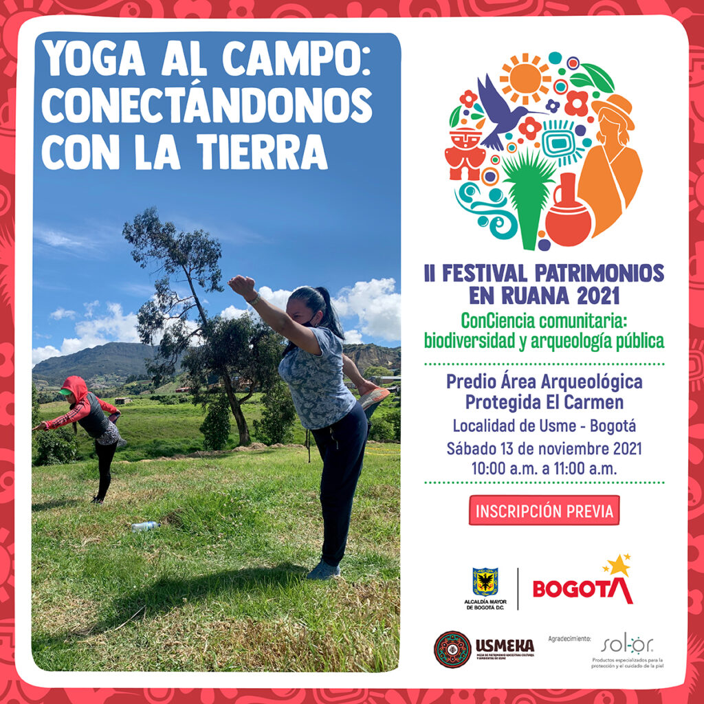Yoga al Campo II Festival Patrimonios en Ruana
