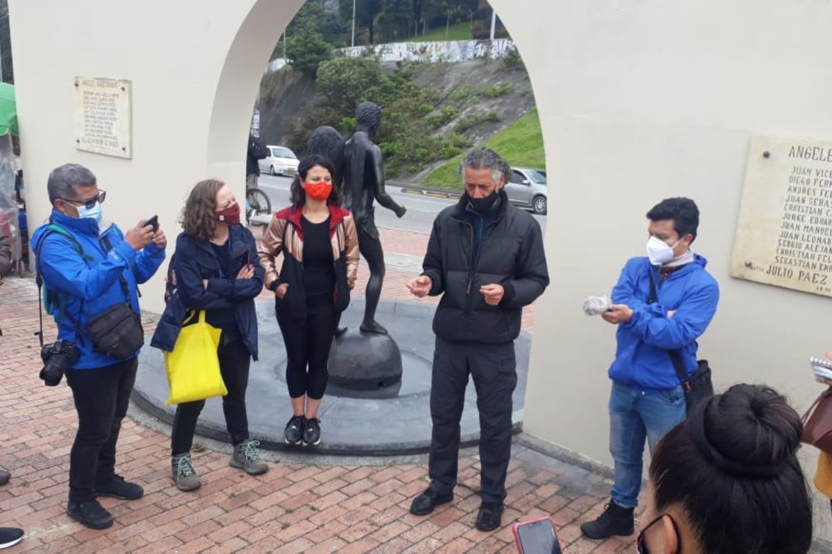 Fotografías de la activación de 7 entornos patrimoniales de Bogotá a través de procesos de interacción social, artística, cultural y ambiental en Suba