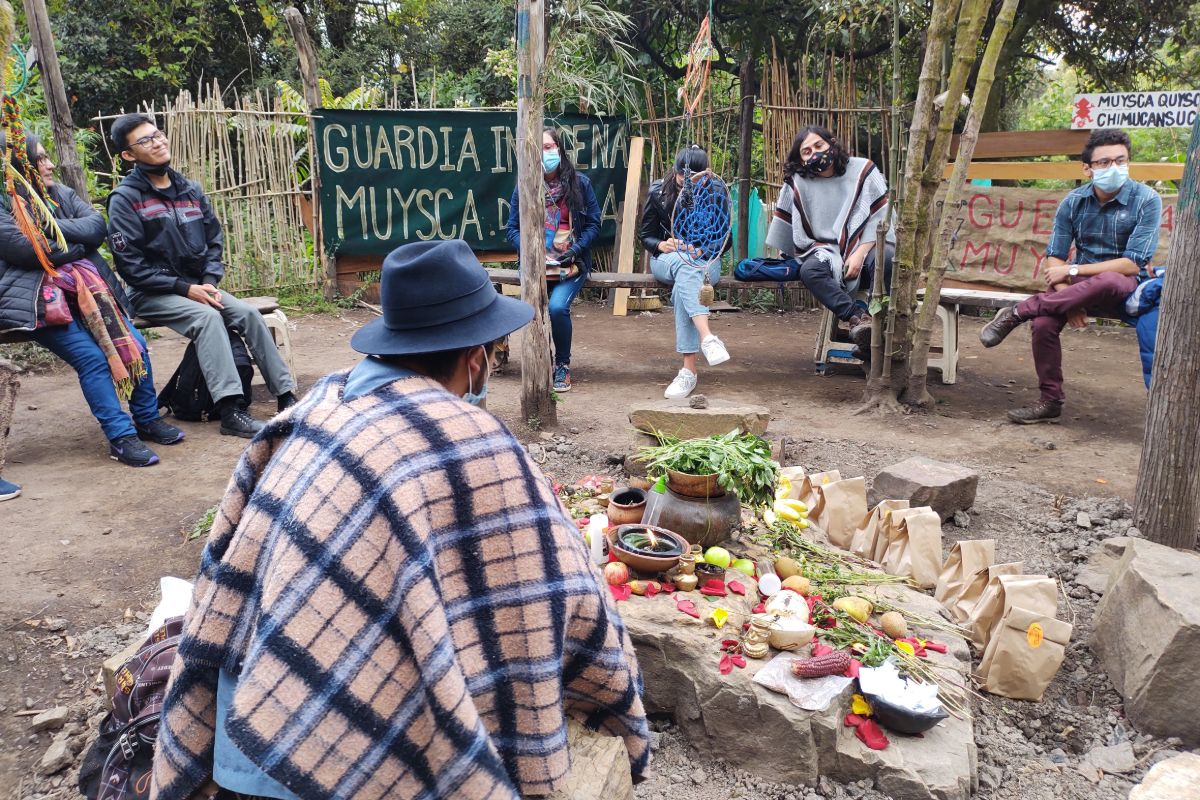 Fotografías de la activación de 7 entornos patrimoniales de Bogotá a través de procesos de interacción social, artística, cultural y ambiental en Suba