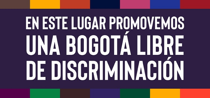 Bogotá Libre de discriminación