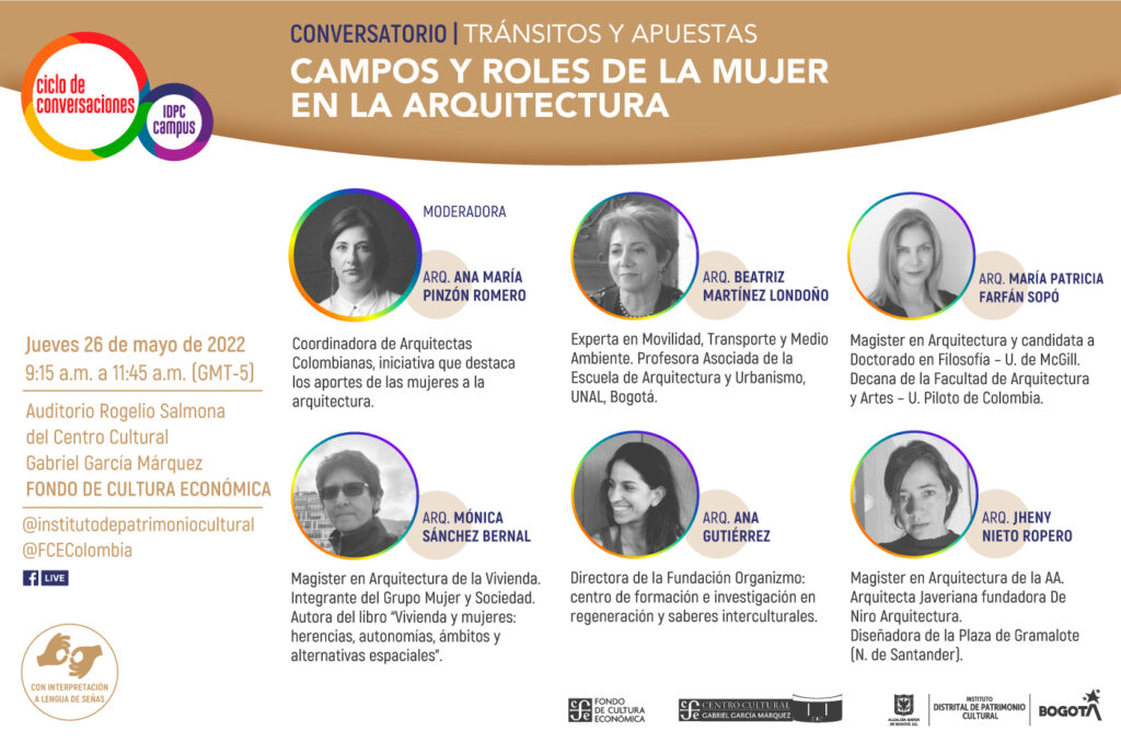 Campos y roles de la mujer en la arquitectura