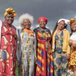 Grupo de mujeres del pueblo negro afrocolombiano