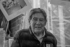 Luis Alberto Tovar Mora (Q.E.P.D), residente, fundador y presidente de la Junta de Acción Comunal del barrio Antigua Fábrica de Loza