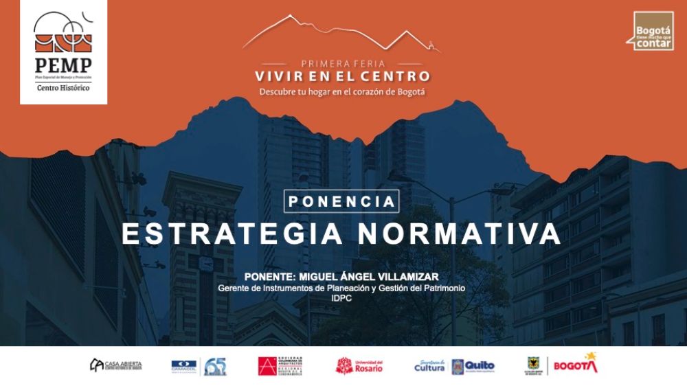 Video ponencia Estrategia normativa Feria Vivir en el centro