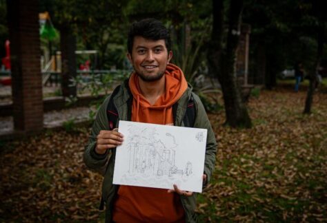 Ganador Cuarto puesto Dibujatón 2024 Luis fernando Mora