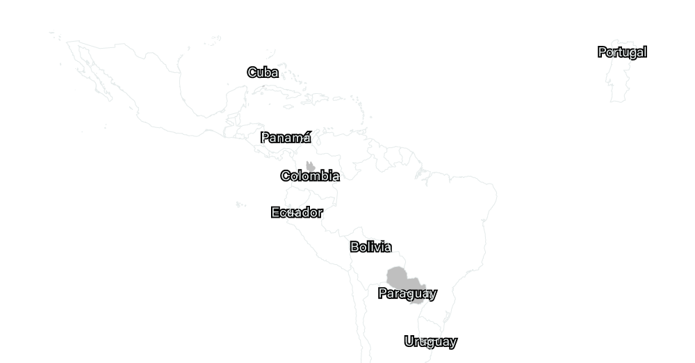 Mapa Iberoamérica