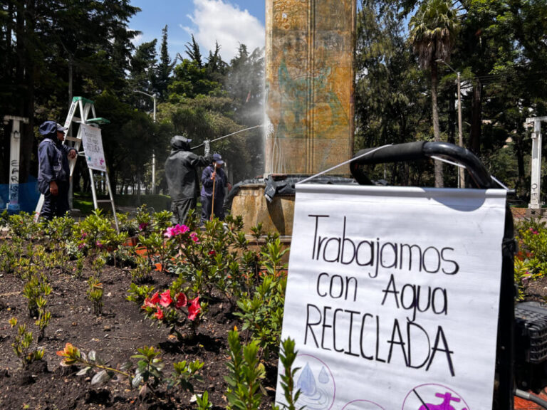 Así se hacen las intervenciones al patrimonio durante el racionamiento de agua