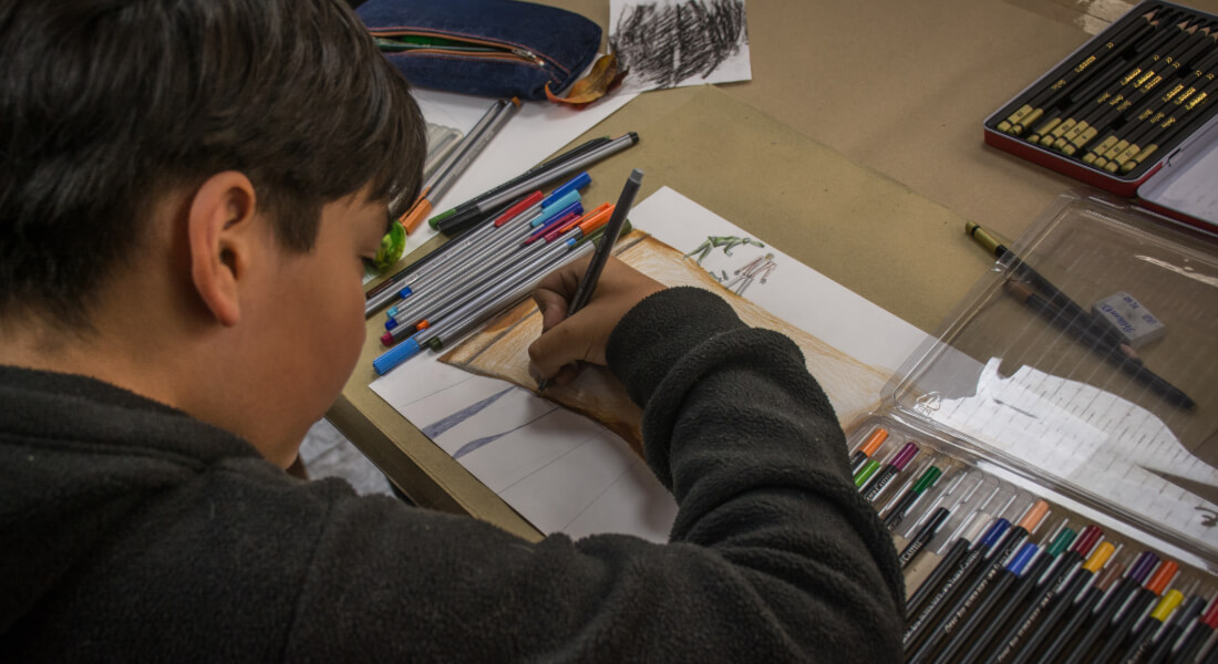 BogotáFutura, un taller de pintura en el Museo de Bogotá