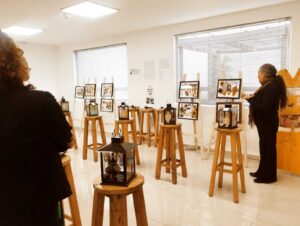 Exposición de arte del proyecto Amoratorio de Creación