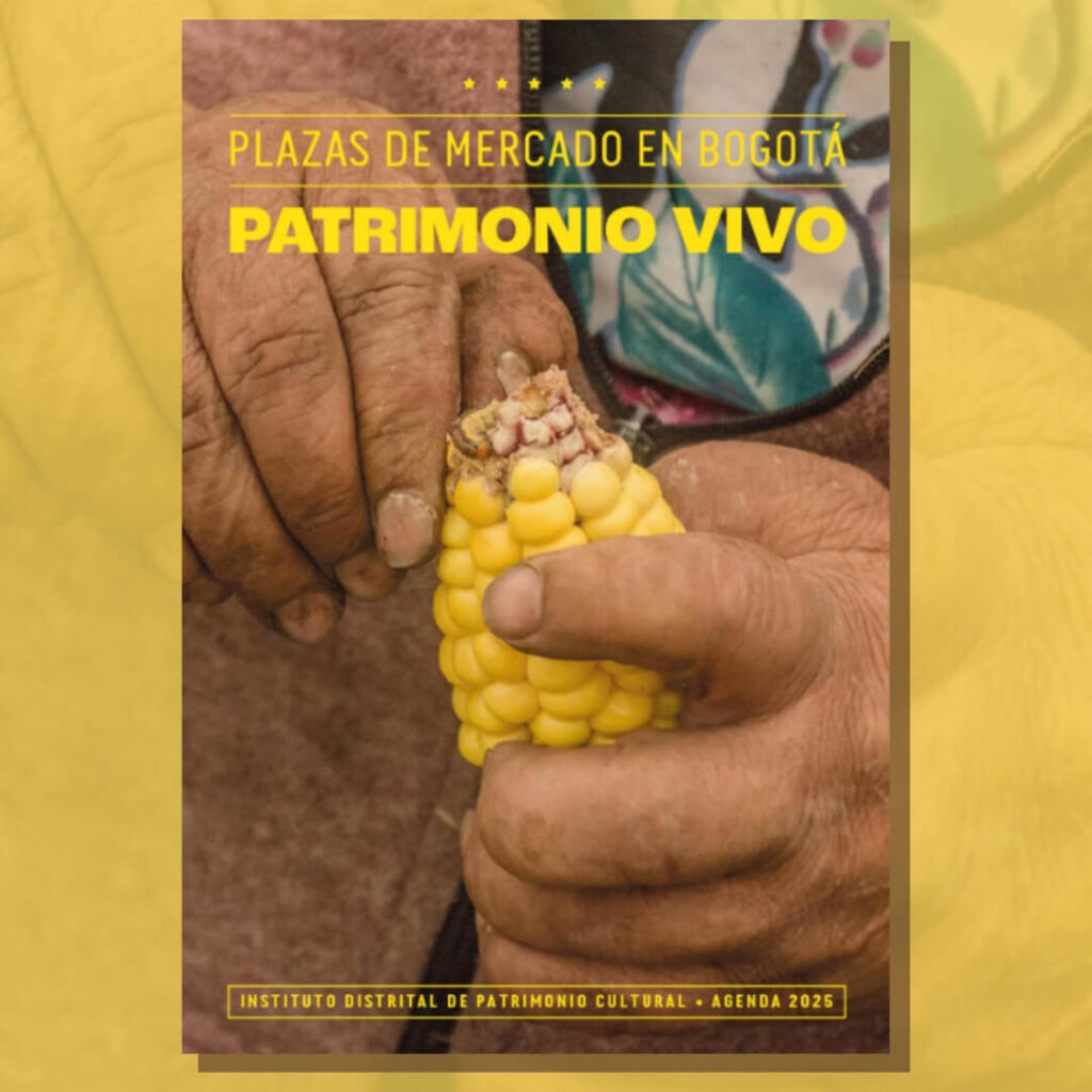 Portada de la agenda 2025 Plazas de mercado