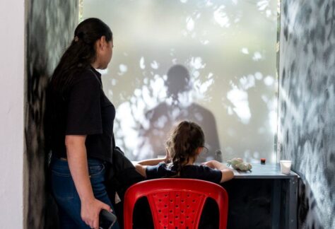 ¡Al final todxs necesitamos un abrazo! Encuentro de niños y niñas en Pabellón Libertad