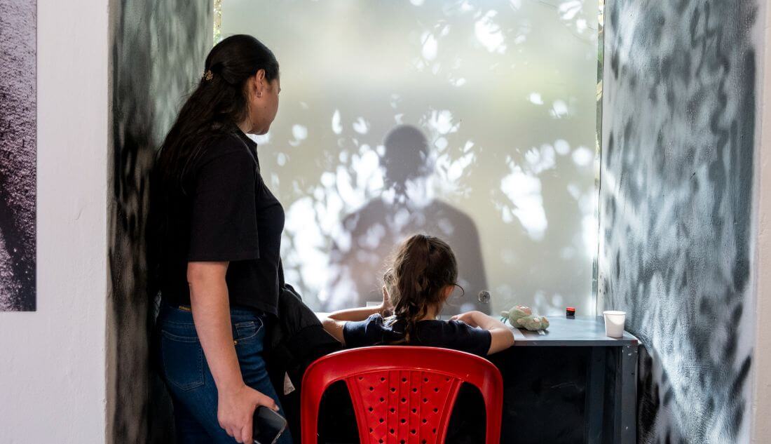 ¡Al final todxs necesitamos un abrazo! Encuentro de niños y niñas en Pabellón Libertad