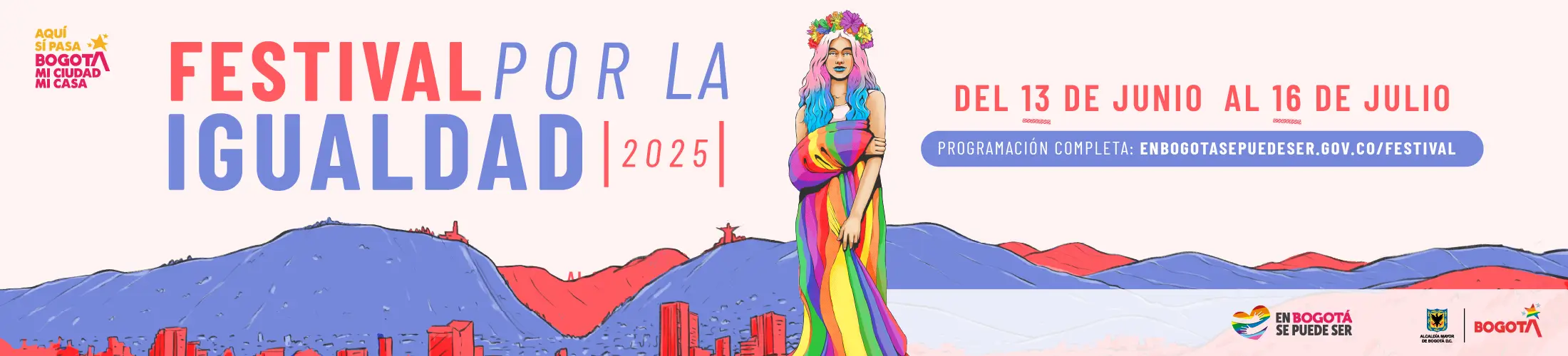Agéndate con toda la programación cultural y artística del Festival por la Igualdad 2025