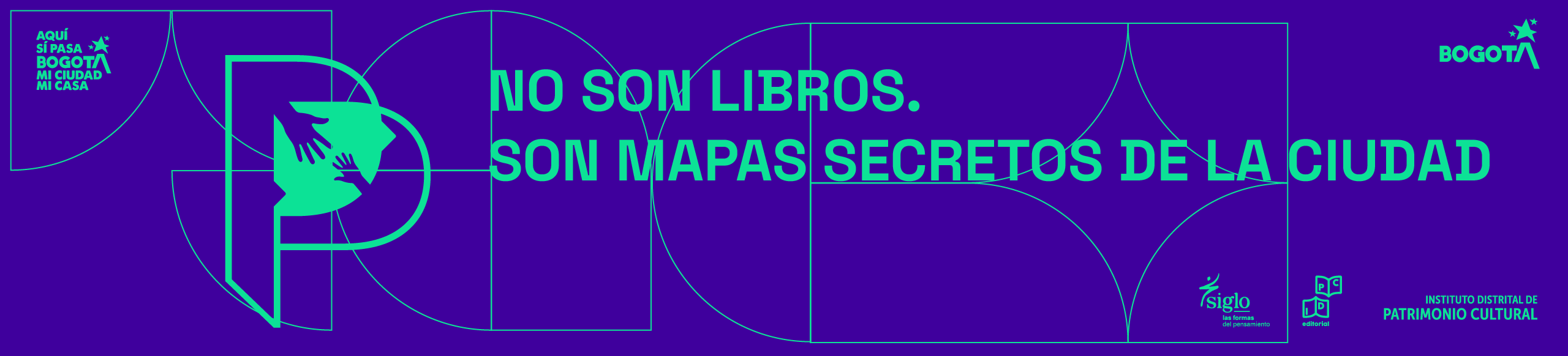 No son libros, Son mapas secretos de la ciudad