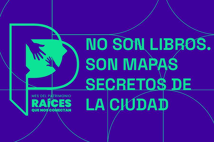No son libros, Son mapas secretos de la ciudad