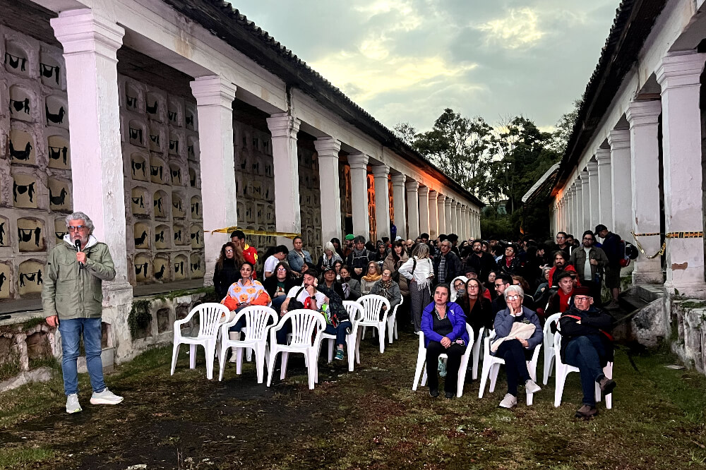 Bogotá rindió homenaje a la maestra Beatriz González y anunció el inicio de la restauración de los Columbarios del Cementerio Central
