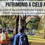 Taller Patrimonio a cielo abierto Normativa sobre espacio público en el PEMP Teusaquillo