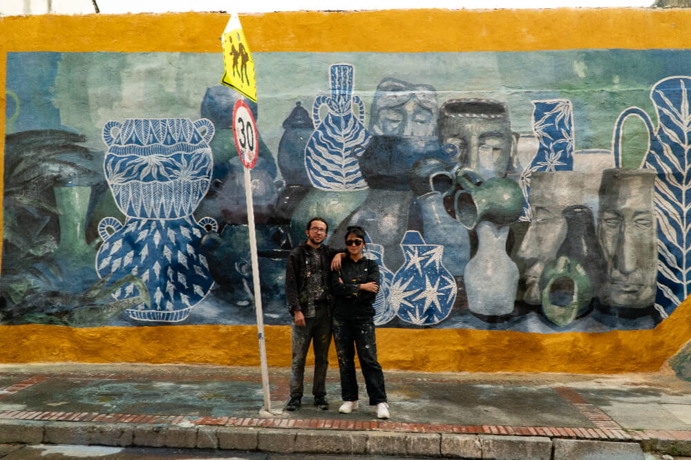 Muralismo con técnicas tradicionales en el Centro Histórico: el patrimonio como proceso