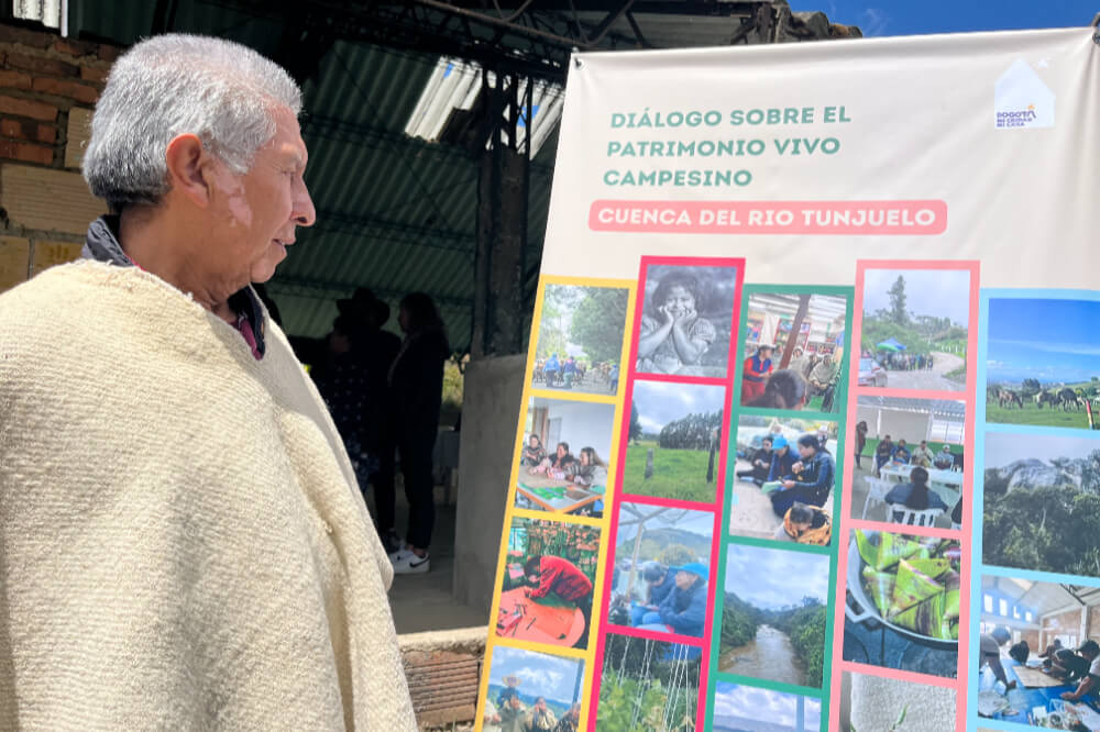 Comunidades rurales de Usme y Ciudad Bolívar avanzan en la construcción del Inventario de Patrimonio Vivo de la cuenca del río Tunjuelo
