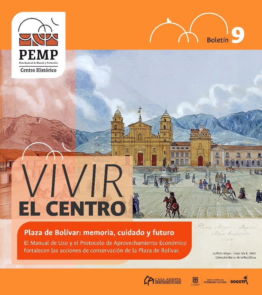 Portada Boletín no. 9 de vivir el centro del PEMP CHB