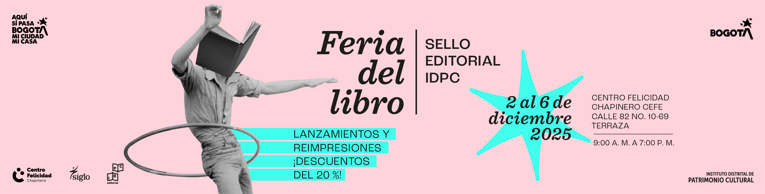 Feria del libro del sello editorial IDPC 2025