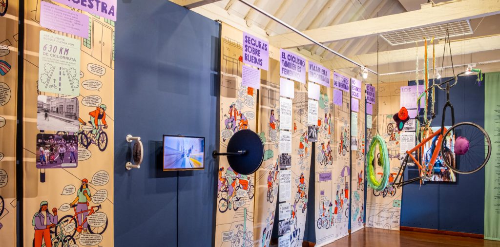 Rodar juntas es andar en colectivo