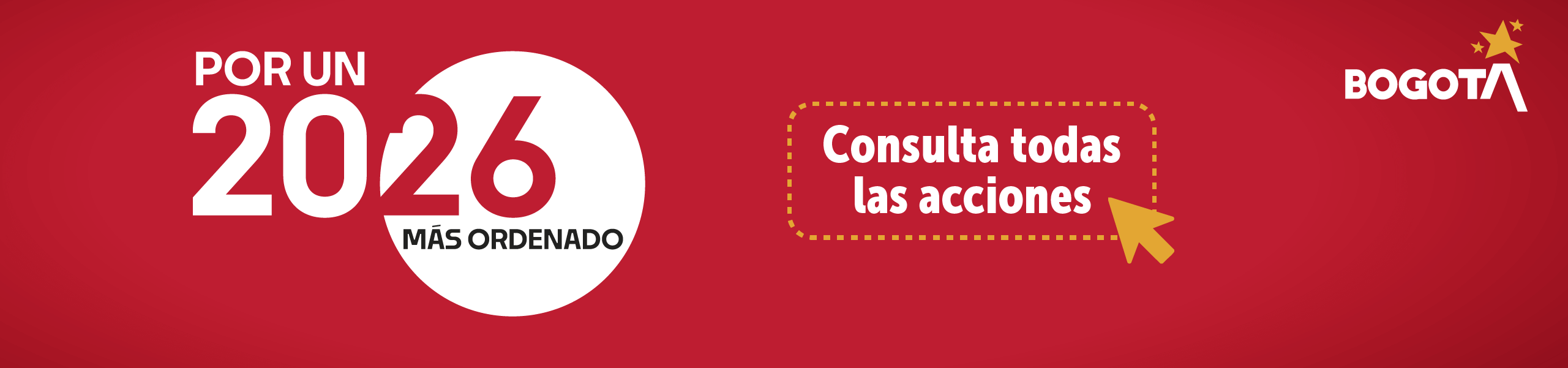 Por un 2026 mas ordenado, consulta todas las acciones