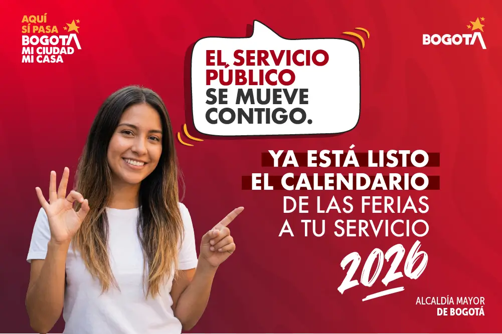 Ya esta listo el calendario de las ferias a tu servicio 2026. conoce más aquí