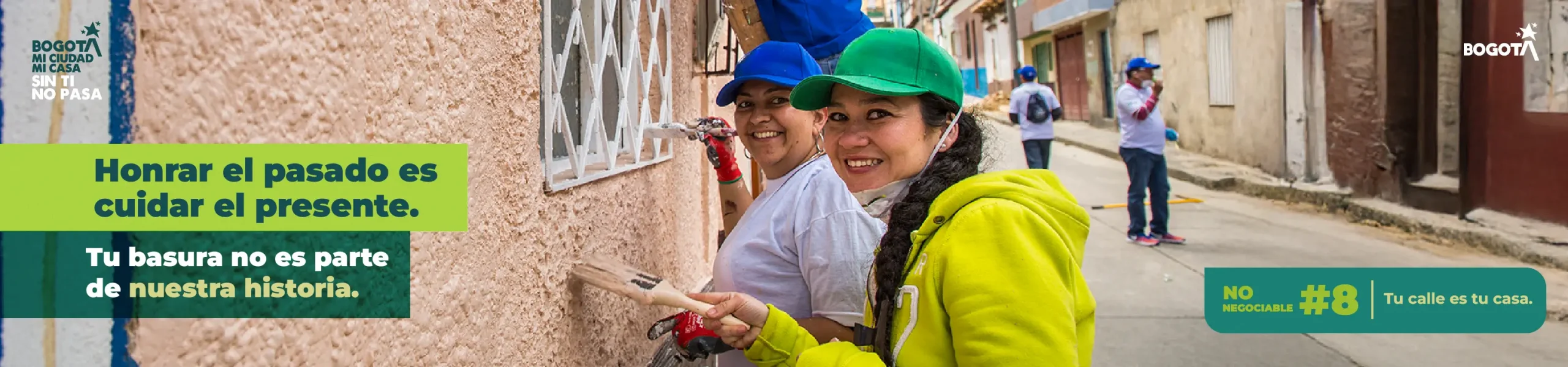 Honrar el pasado es cuidar el presente. Tu basura no es parte de nuestra historia