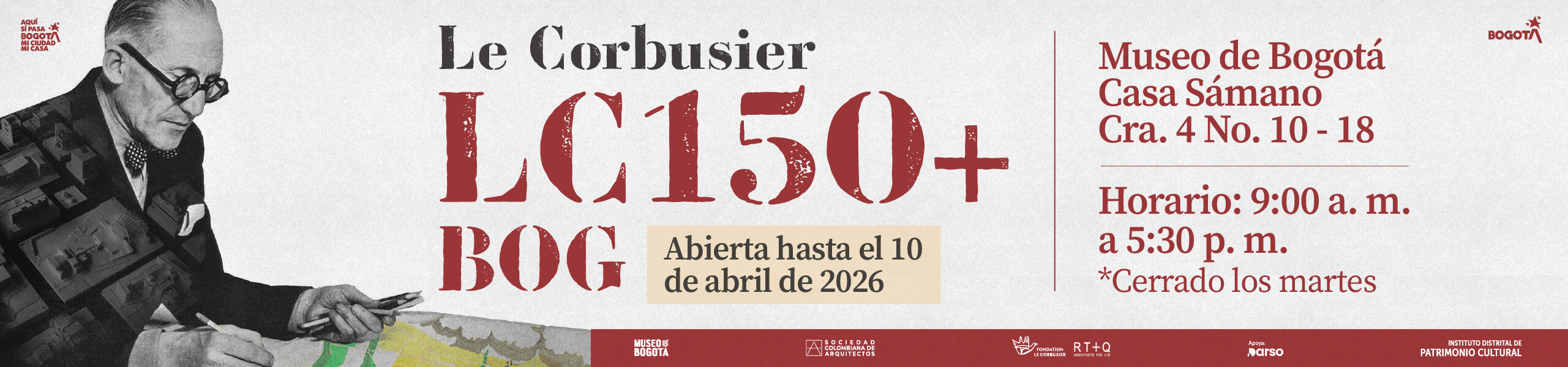 Le corbusier en el museo de bogota